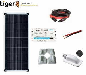 80 Watt Zonnepaneel Set 10BB PERC Monokristal 1110x400 mm