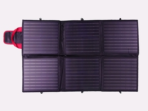 120 Watt 12V Portable Opvouwbare Solartas incl. Laadregelaar