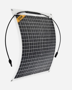 30 Watt Marine PERC 5BB Flexibel Zonnepaneel Monokristal 580x350 mm