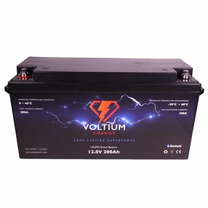 Voltium Energy® LiFePO4 Smart Battery 12,8V 200Ah