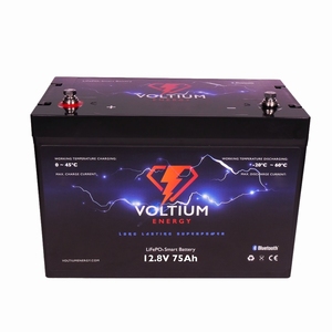 Voltium Energy® LiFePO4 Smart Battery 12,8V 75Ah