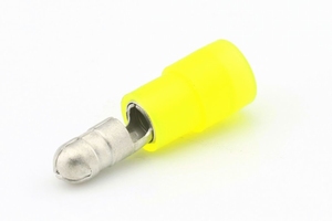 Rondsteker geel voor 4 - 6 mm² draad Ø 5,0 mm