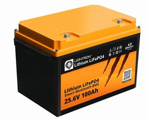 LionTron LiFePO4 25,6V 100Ah 2560Wh LX Smart BMS Bluetooth