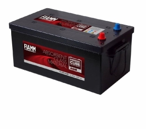 FIAMM POWERCUBE professional AGM semi-tractie / solar accu: B 180 AGM, 12V 180Ah