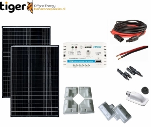 200 Watt Zonnepaneel Set 10BB PERC Monokristal 925x1160 mm