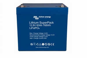 Victron Lithium LifePo4 SuperPack Battery 12,8 Volt 60Ah