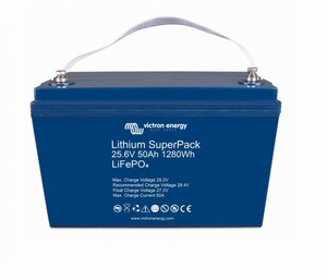 Victron Lithium LifePo4 SuperPack Battery 25,6 Volt 50Ah