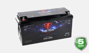 Voltium Energy® LiFePO4 Smart Battery 25,6V 100Ah 2.560Wh