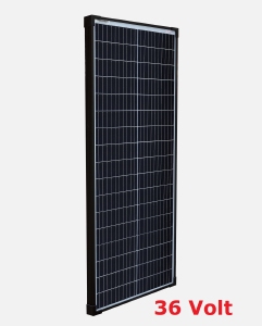 80W 36V Zonnepaneel 10BB PERC Monokristal afm: 1110x400 mm.