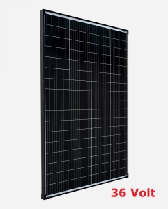 180 Watt 36V Zonnepaneel 10BB PERC Monokristal afm: 1190x765 mm.
