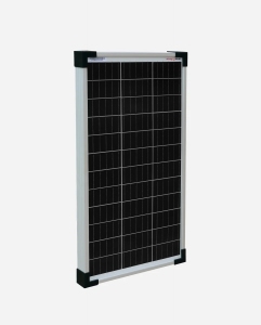 30 Watt Zonnepaneel Monokristal afm: 565x300 mm.