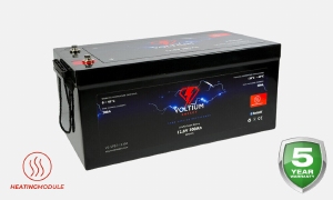 Voltium Energy® LiFePO4 Smart Battery 12,8V 300Ah 3.840Wh