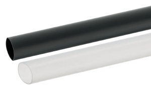 Krimpkous 12.0-4.0mm Transparant 3:1 met lijmlaag (per 10 cm.)