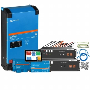 Energie Opslag Systeem ESS 10,24kWh met Voltium Batterijen en MultiPlus-II 48/5000
