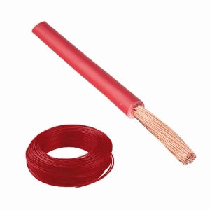 Montagedraad 1,5mm2 rood – H07V-K (per meter)