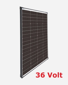 150 Watt 36V Zonnepaneel 10BB PERC Monokristal afm: 1010x765 mm.