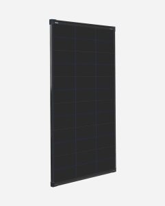 150 Watt Zonnepaneel HPBC Full Black 10BB PERC Back Contact Monokristal afm: 1260x580 mm.