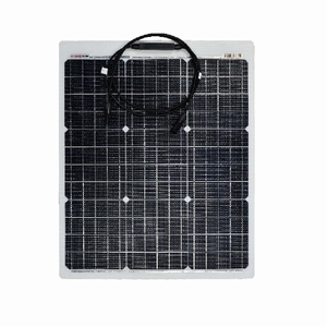 50 Watt Marine PERC 10BB Flexibel Zonnepaneel 590x530 mm (beschikbaar in week: 38)