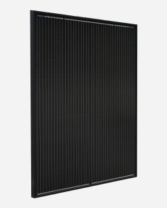 150 Watt Bifacial PERC Glas-Glas Full Black Zonnepaneel 10BB PERC Monokristal afm: 1010x765 mm.