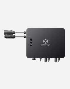 APSystems® EZHI 1200W Hybride Batterijaansluiting Micro-omvormer 2x PV ingang incl. netaansluitsnoer