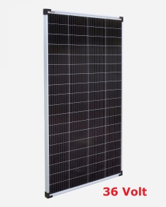 150 Watt 36V Zonnepaneel PERC Monokristal afm: 1160x670 mm.
