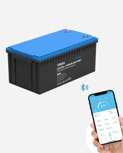 EPEVER® LiFePO4 Batterij Geïntegreerde BMS, Bluetooth, APP, Heating Module 25,6V 100Ah 2.560Wh