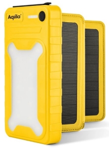 Aqiila Powerbird BS10 Solar-Powerbank 6 Watt Solarpanel 10.000mAh 37Wh