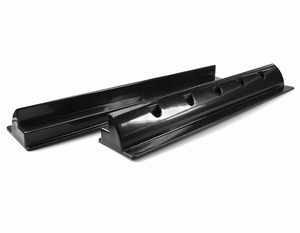 ABS Kunststof Montagespoilers 680mm Zwart (set 2 stuks) ES68/Z