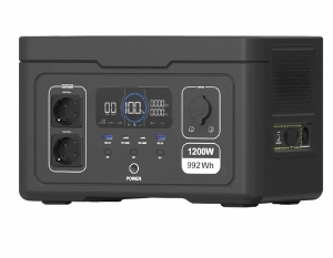 CN Powerstation type S012 992Wh (1,0kWh) AC Stopcontact 230V 1200W (1500W piek)
