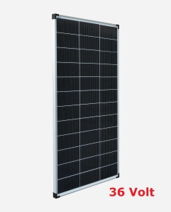 200 Watt 36 volt Zonnepaneel TOPCon Zilver Frame 18BB Monokristal afm: 1340x670 mm.