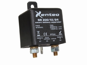 Xenteq Smart Relay Scheidingsrelais 12V-200A / 24V-100A