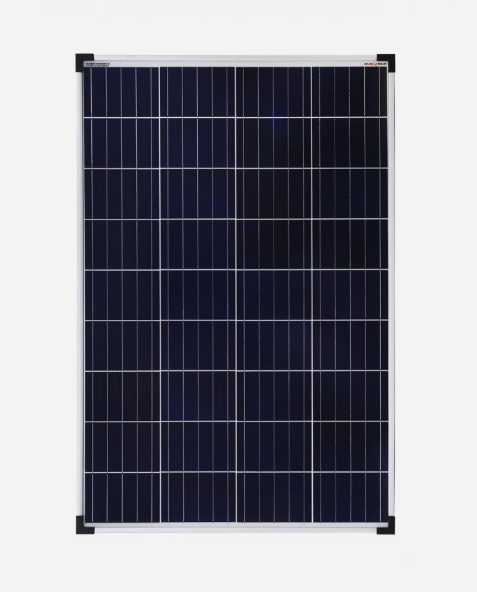 100 Watt Zonnepaneel Polykristal afm: 1006x664 mm.