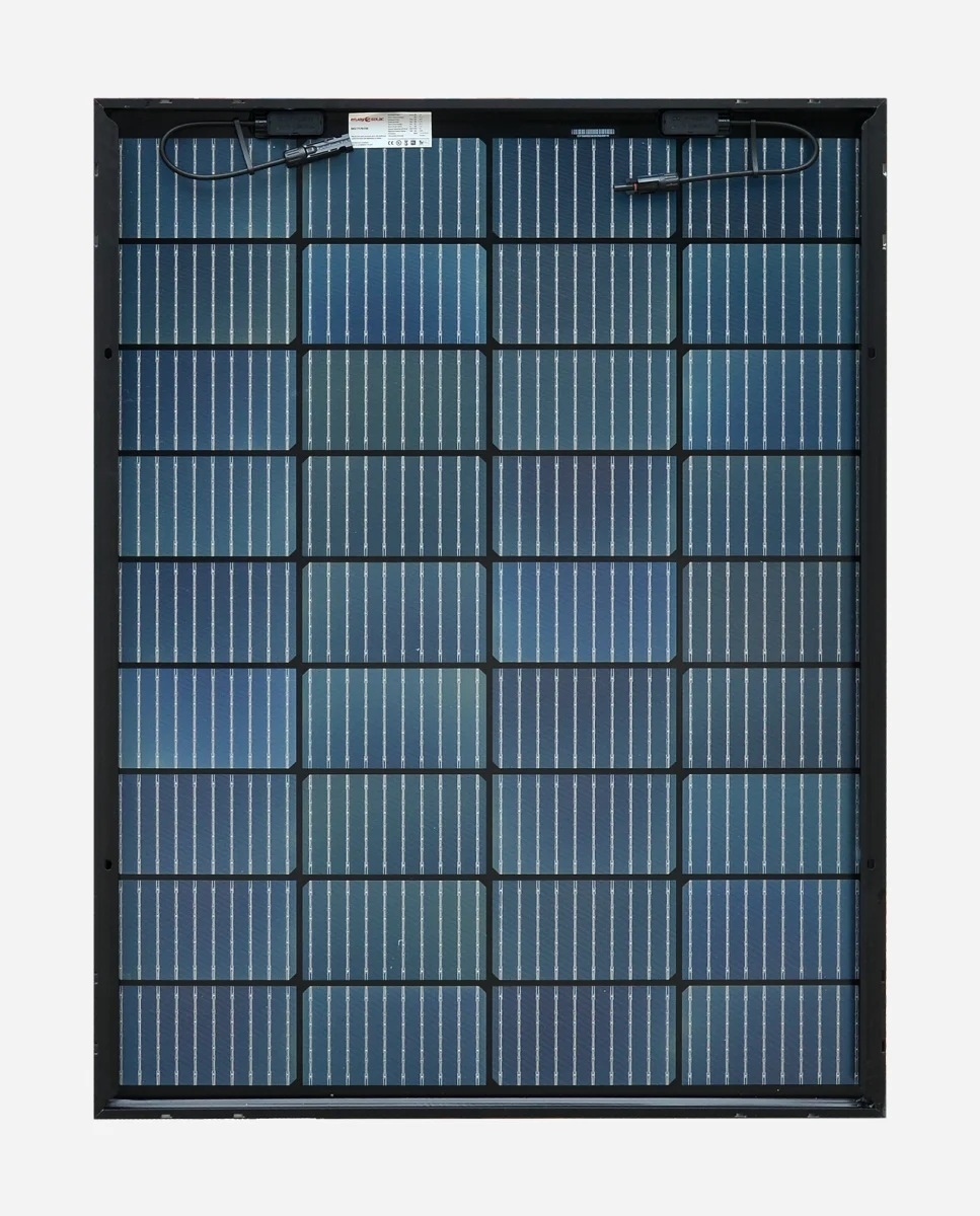 150 Watt Bifacial PERC Glas-Glas Full Black Zonnepaneel 10BB PERC Monokristal afm: 1010x765 mm.