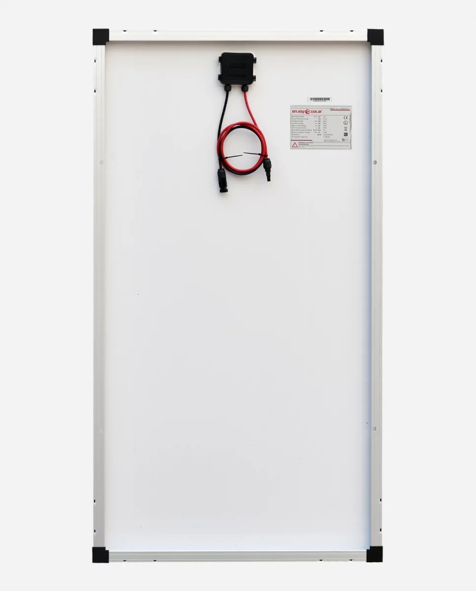 150 Watt 36V Zonnepaneel PERC Monokristal afm: 1160x670 mm.