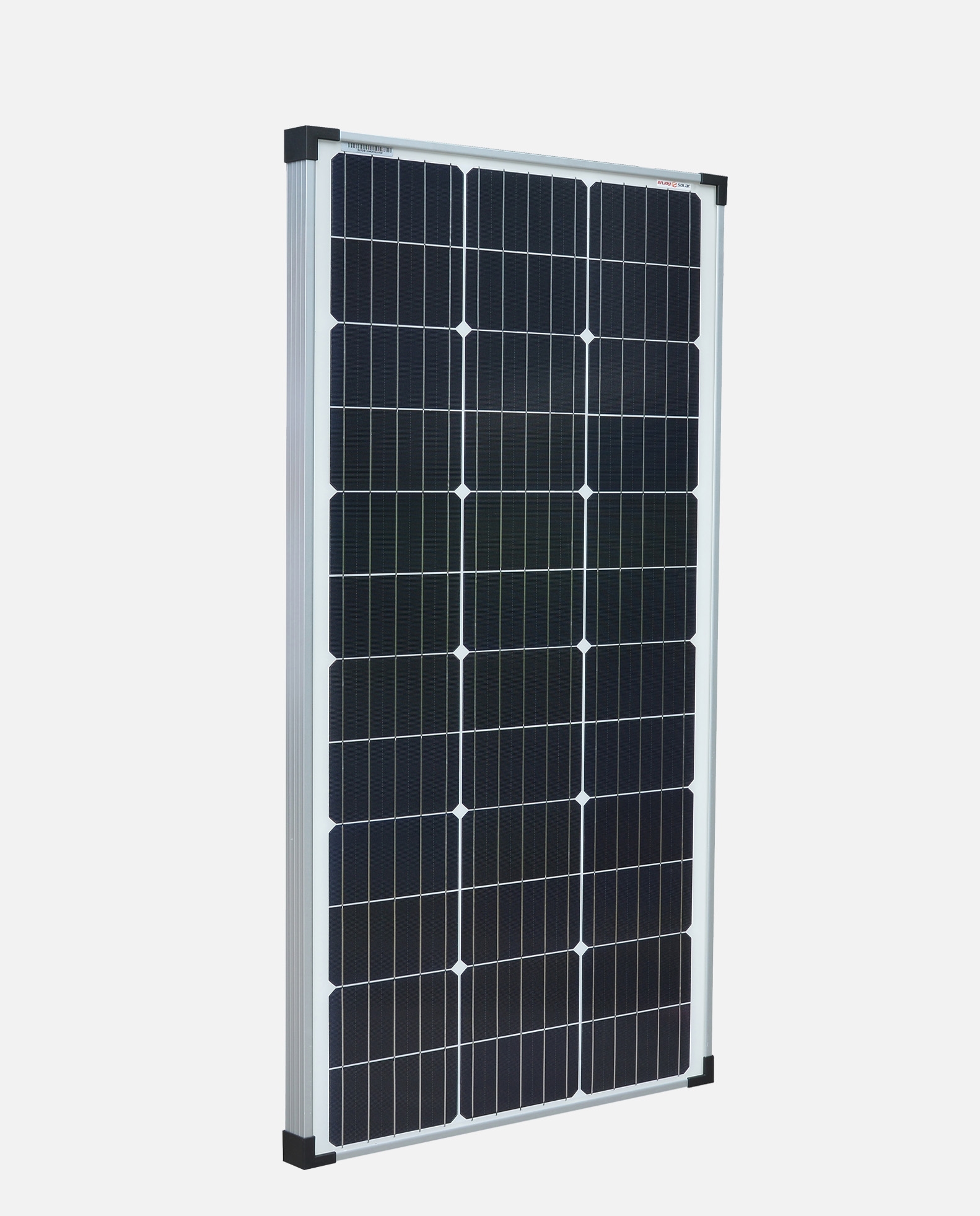 130 Watt Zonnepaneel 9BB PERC Monokristal afm: 1190x530 mm.