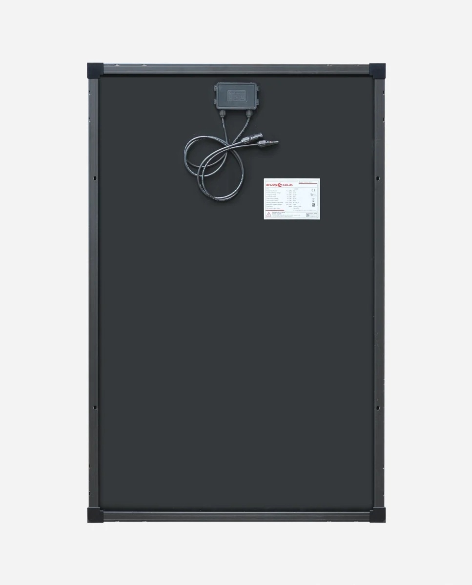 200 Watt Zonnepaneel HPBC Full Black 10BB PERC Back Contact Monokristal afm: 1200x770 mm.
