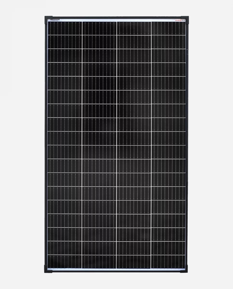 150 Watt Zonnepaneel 9BB PERC Monokristal afm: 1240x670 mm. (Leverbaar vanaf week 21)