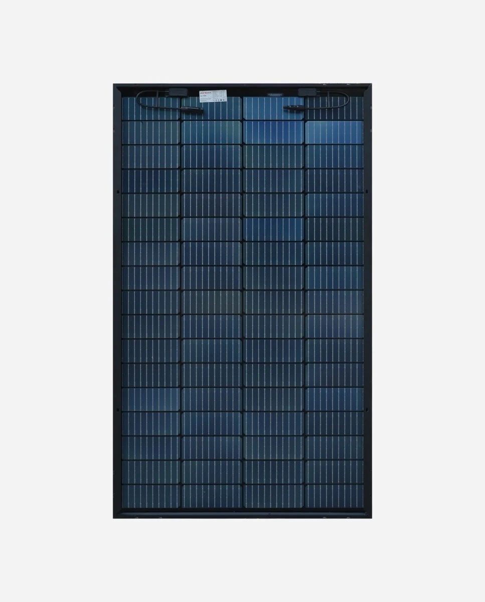 210 Watt 36V Bifacial PERC Glas-Glas Full Black Zonnepaneel 10BB PERC Monokristal afm: 1310x765 mm.