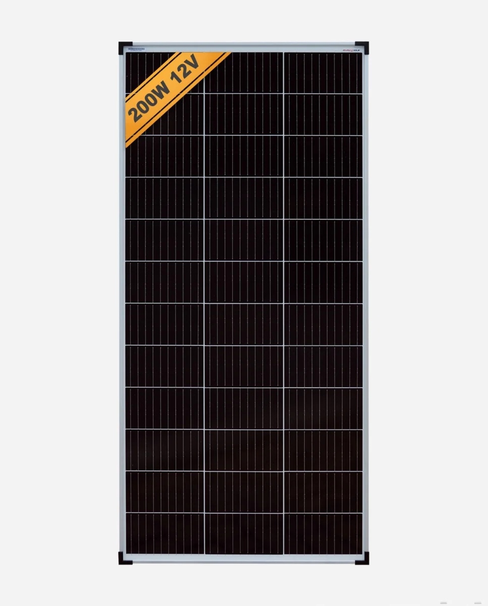 200 Watt Zonnepaneel 10BB PERC Monokristal afm: 1460x670 mm.