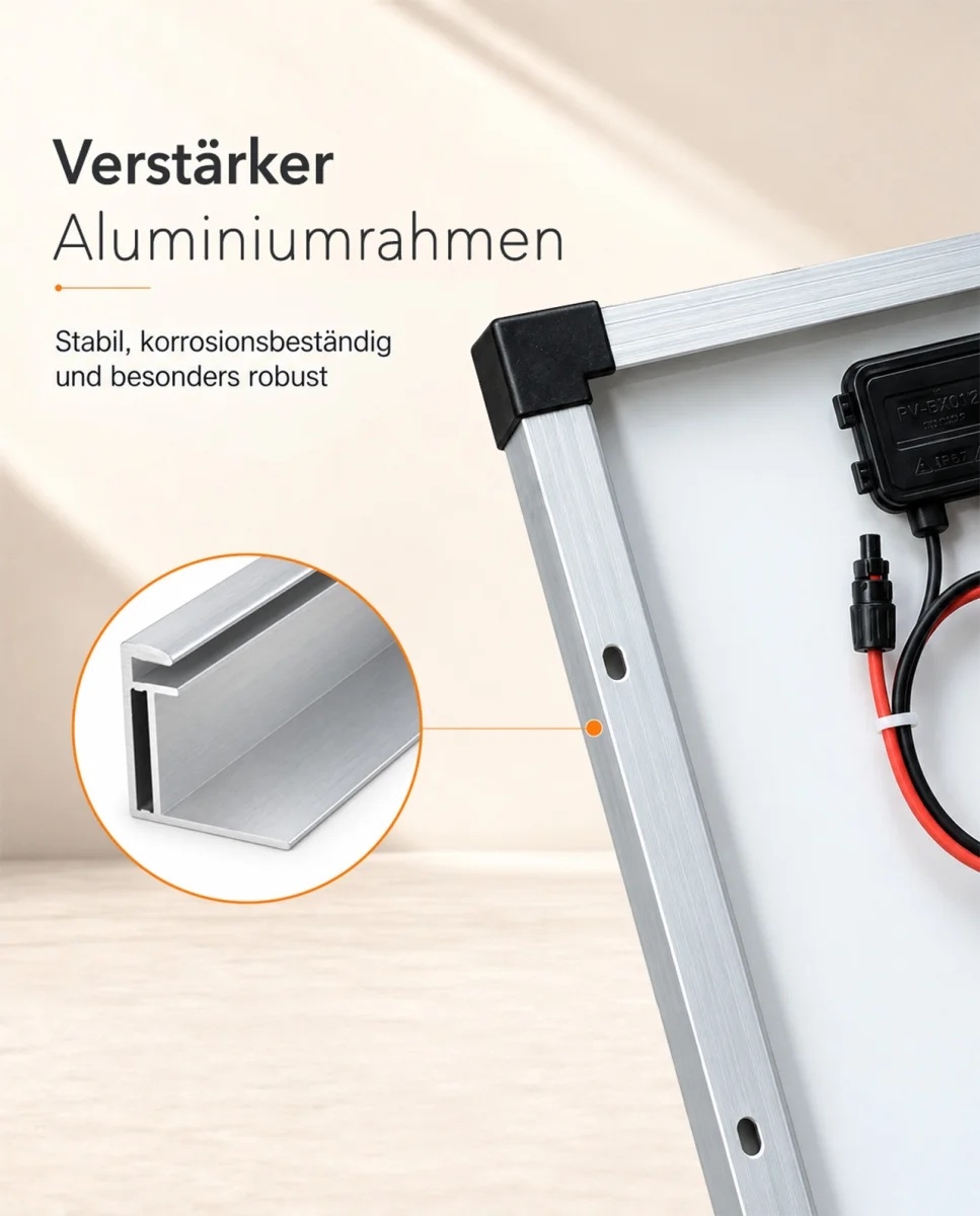 220 Watt 36 volt Zonnepaneel TOPCon Zilver Frame 18BB Mono afm: 1480x670 mm. (verwacht week 45)