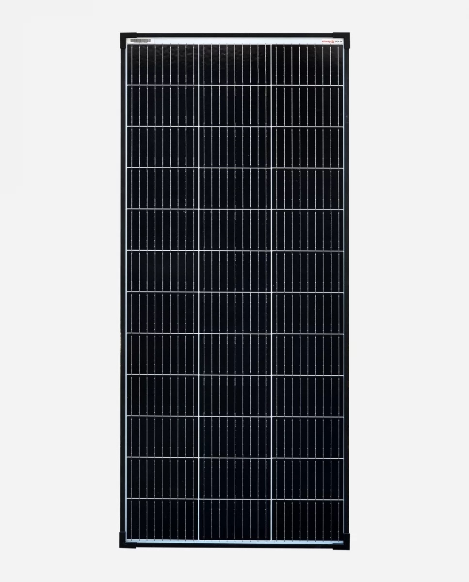 130 Watt Zonnepaneel 9BB PERC Monokristal afm: 1190x530 mm. (beschikbaar in week: 39)