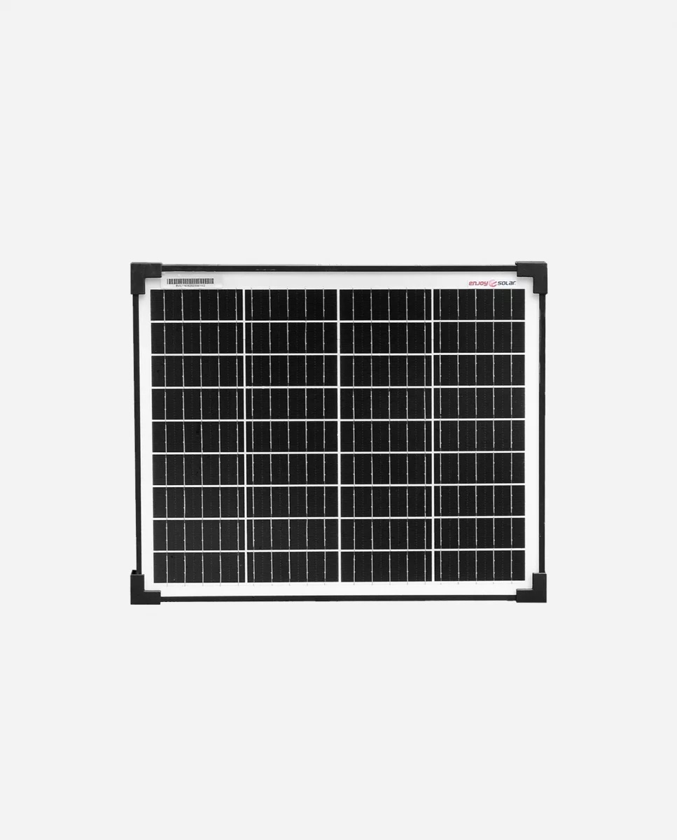 20 Watt Zonnepaneel 10BB PERC Monokristal afm: 400x300 mm.