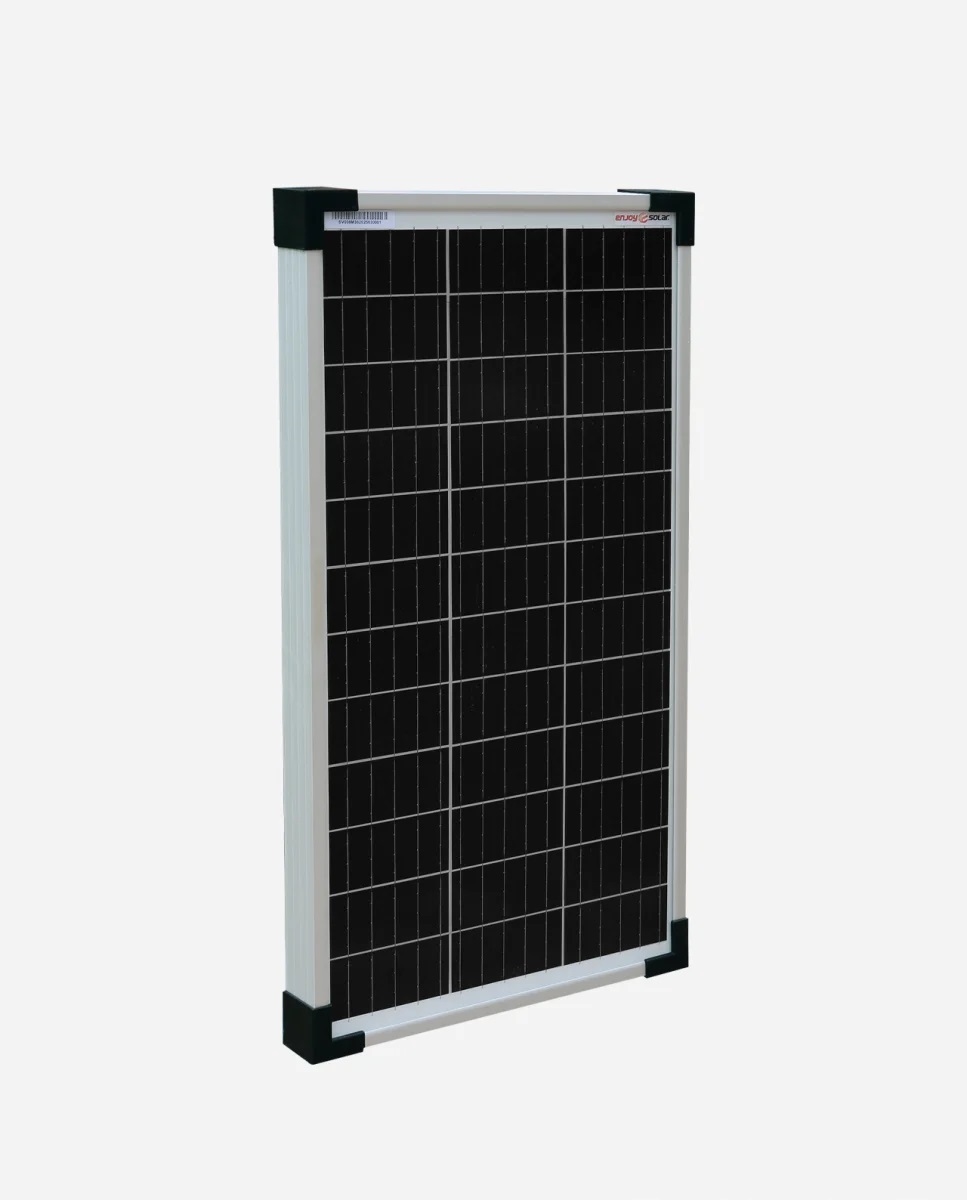 30 Watt Zonnepaneel Monokristal afm: 565x300 mm.