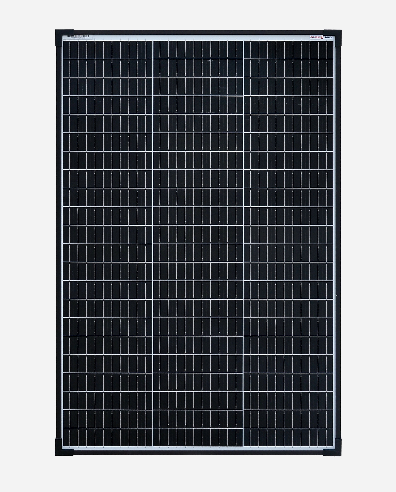 100 Watt Zonnepaneel 10BB PERC Monokristal afm: 905x580 mm.