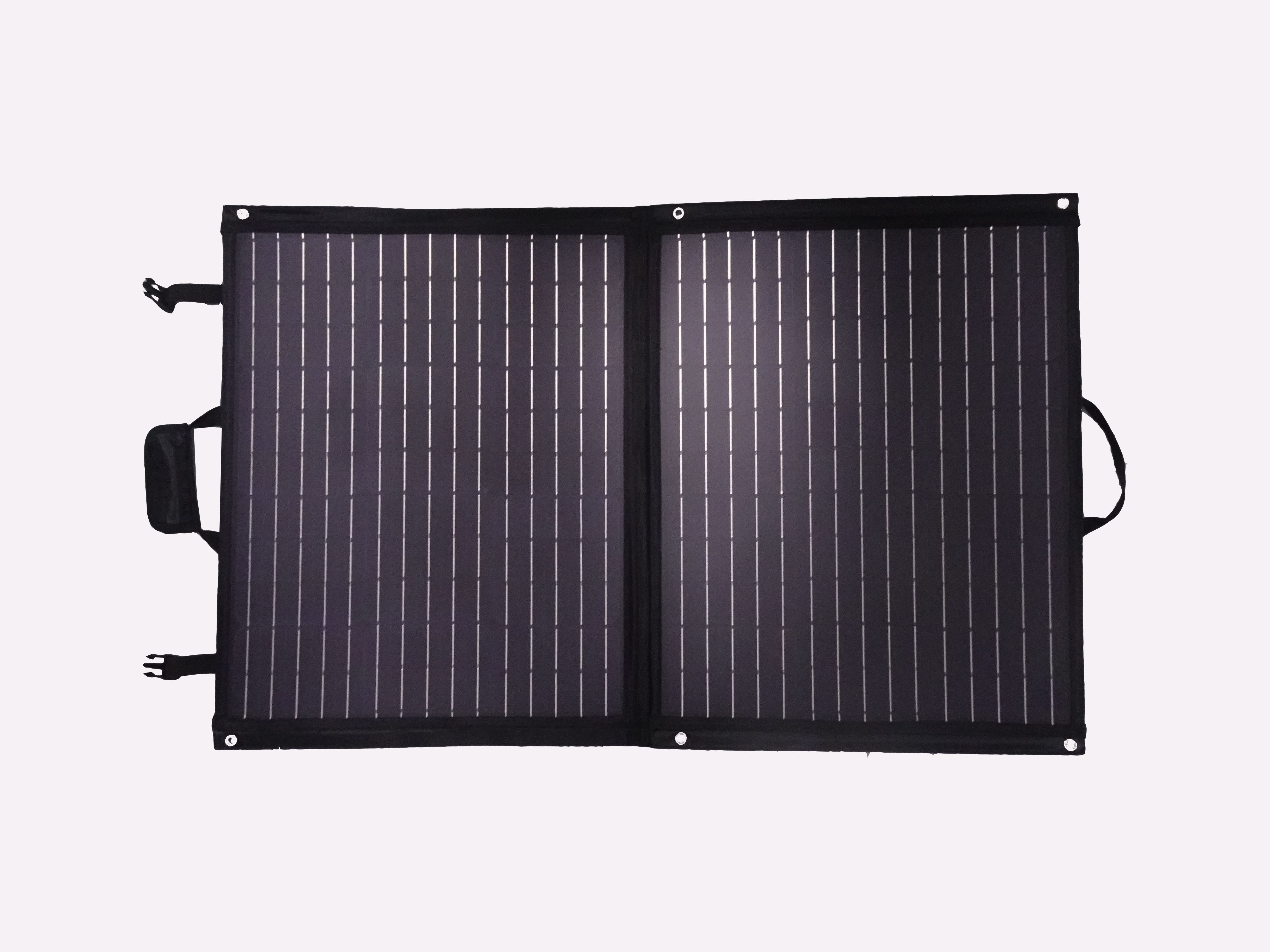 100 Watt 12V Portable Opvouwbare Solartas incl. MPPT Laadregelaar