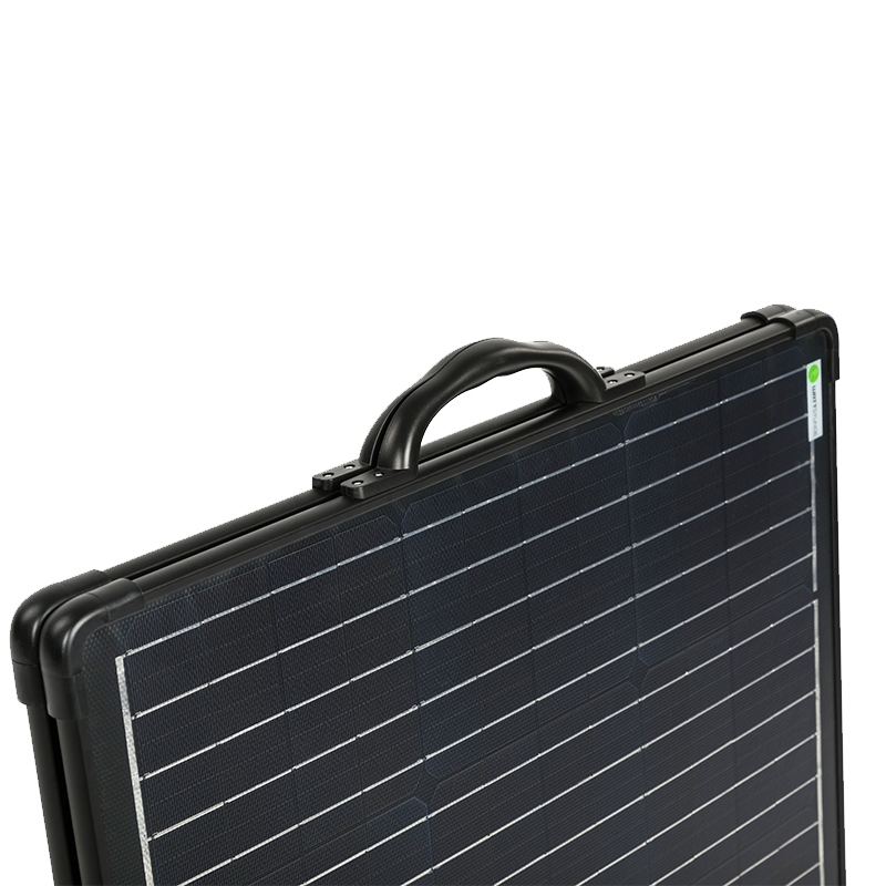 120 Watt 12V Mobiel Portable Ultra Light ETFE Solarkoffer