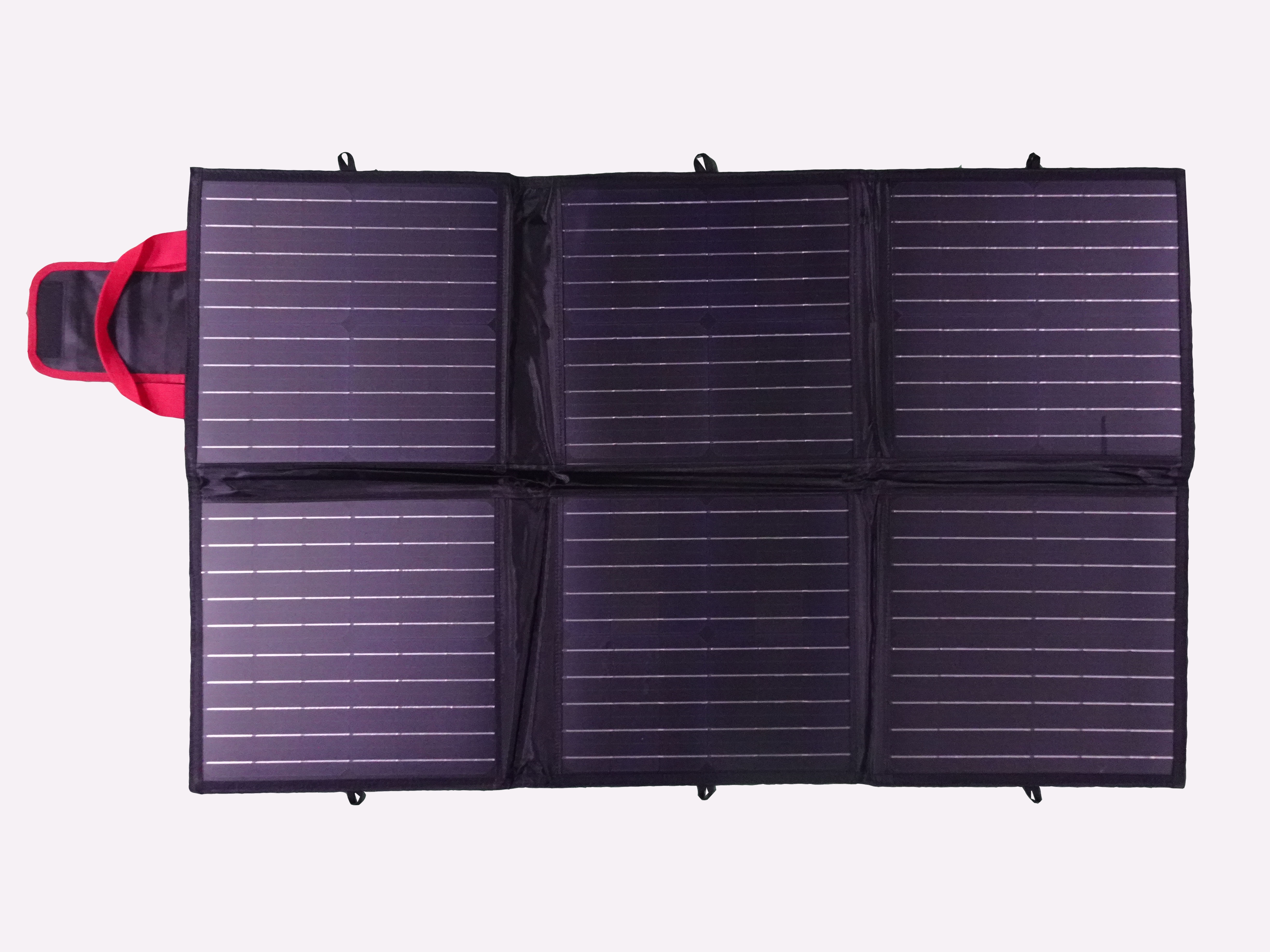 120 Watt 12V Portable Opvouwbare Solartas incl. MPPT Laadregelaar met SB50 Connectoren