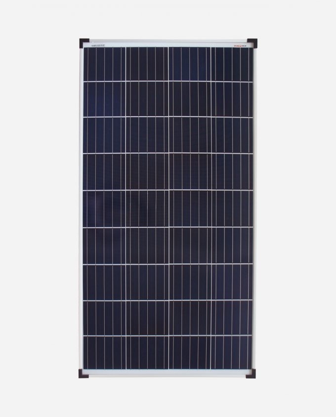 140 Watt Zonnepaneel Polykristal afm. 1292x664 mm.