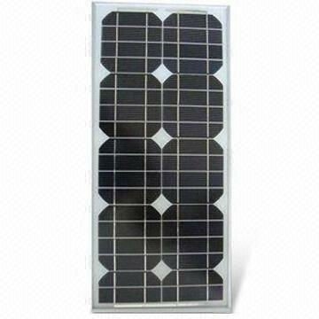 20 Watt Zonnepaneel Set Monokristal 370x345 mm