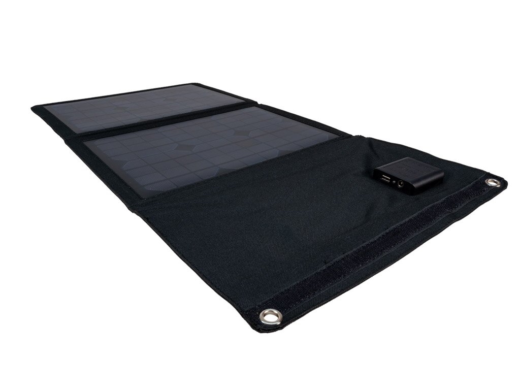 20 Watt Zonnepaneel Solarlader Opvouwbaar met USB en DC aansluiting